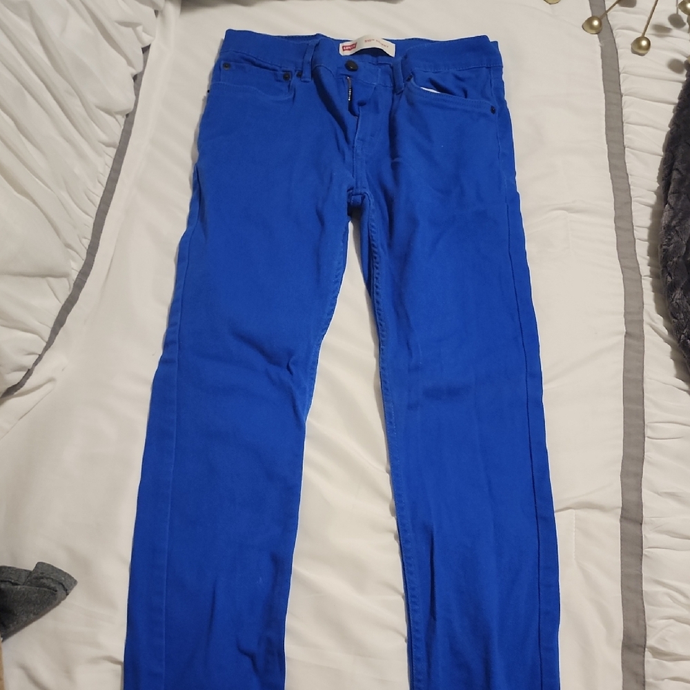 Royal Blue Levi Jeans